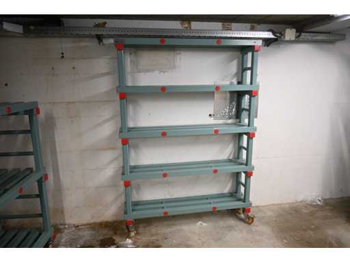 Étagère mobile en plastique Rea