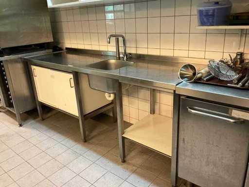 RVS spoeltafel