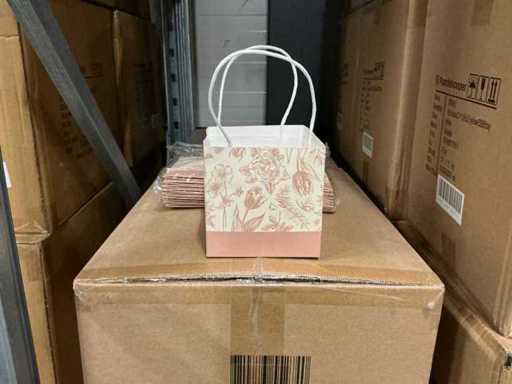 Baty Baty Botany biały kraft 12x12xH12cm brązowy (1600x)