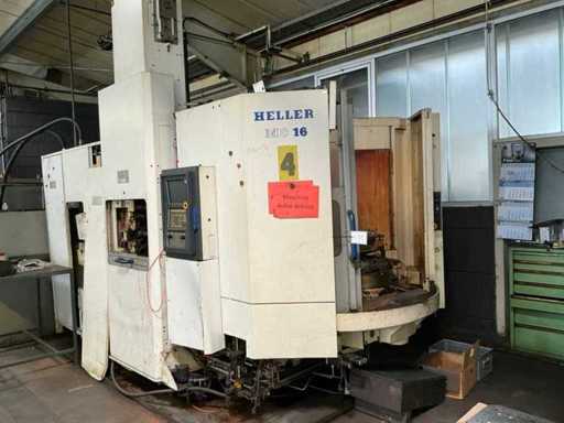 HELLER MC 16 poziome CNC 4-osiowe centrum obróbki WADLIWE