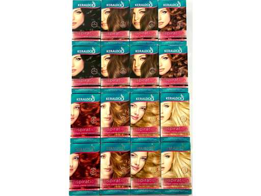 *NOU* Culoare de păr Keralock Inspirație Crem Genial (1500 de bucăți)
