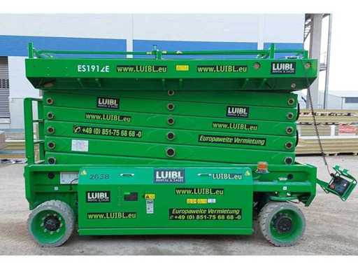 Magni - ES 1912E - 2023 - Platforma robocza powietrzna - Magni ES 1912E - Podnoszenie nożycowe elektryczne, ok. 19 m wąskie / Podnośnik scrissor