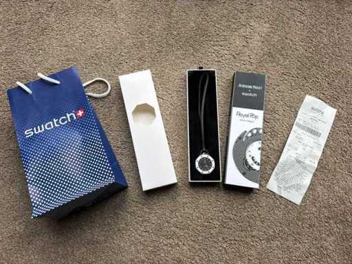 2026 Audemars Piguet X Swatch ROYAL POP OCHO NEGRO Pocket Watch