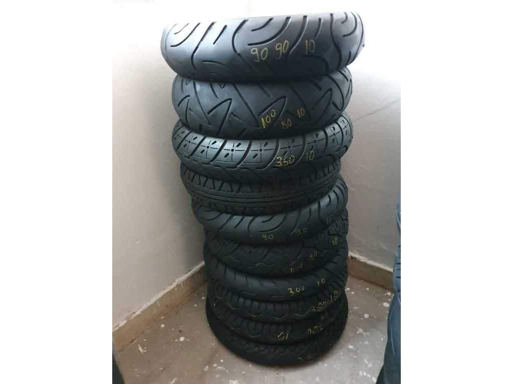 Tires, 10 inch  - Michelin, Pirelli, Bridgestone, Dunlop (x10)