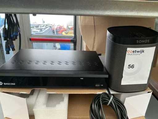Sonos Play 1 Smartspeaker + Bascom Recorder Videobewaking
