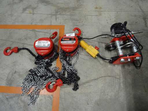 Narzędzia MW - Podnośnik 1 tona (2x)