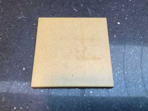 Lot Royal Mosa Tile jaune 10x10 2,5 m2