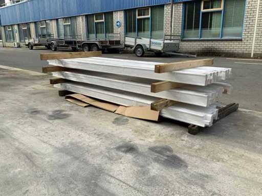 Grenen Stomp Kozijn 231,5x9x5,6 cm (15x)