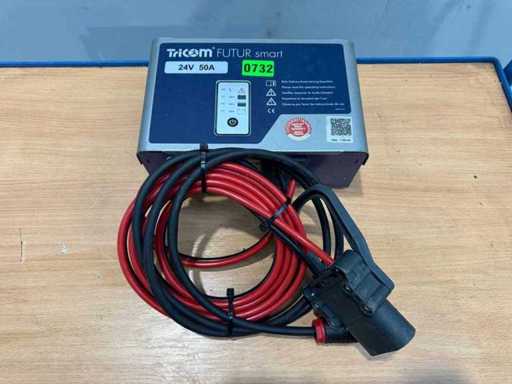 2022 Tricom 24V 50A 375Ah Ladegerät Hubwagen Ameise Gabelstapler Elektrostapler charger