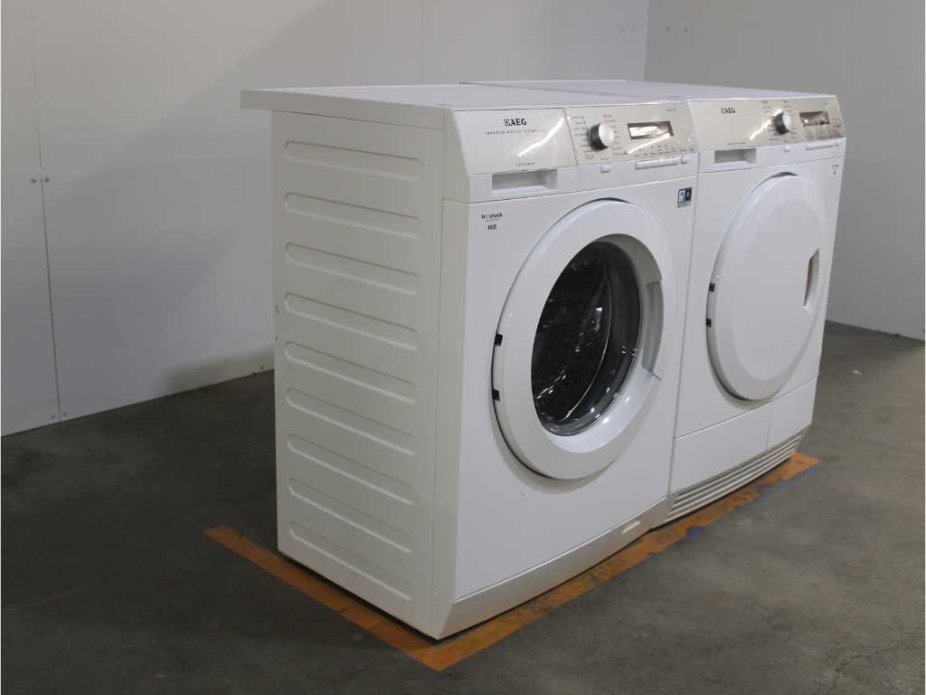 AEG Lavamat Inverter Motor Technology Protex Washing Machine & AEG