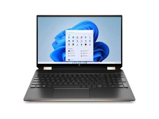 HP Spectre x360 Convertible 15-eb1075ng Intel® Core™ i7 i7-1165G7 Hybride (2-in-1) 39,6 cm (15.6") Touchscreen 4K Ultra HD 16 GB DDR4-SDRAM 512 GB SSD Wi-Fi 6 (802.11ax) Windows 10 Home Zwart