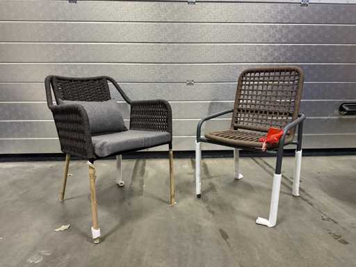 Scaun de gr?din? (2x)