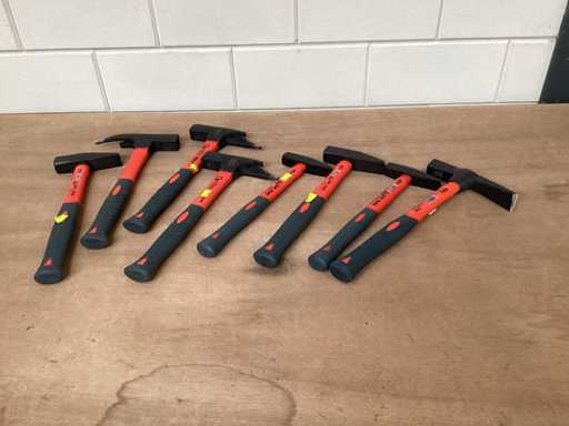 KWB vari martelli in fibra d'acciaio (8x)