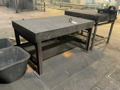 Banco da lavoro in metallo