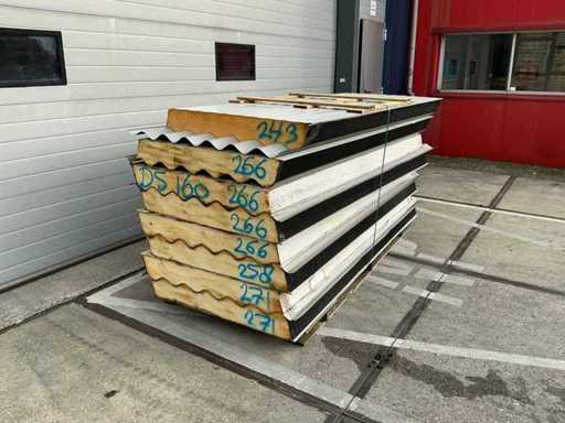 Profil sablowy - DS 160 - Panele kanapkowe (8x) 21 m2