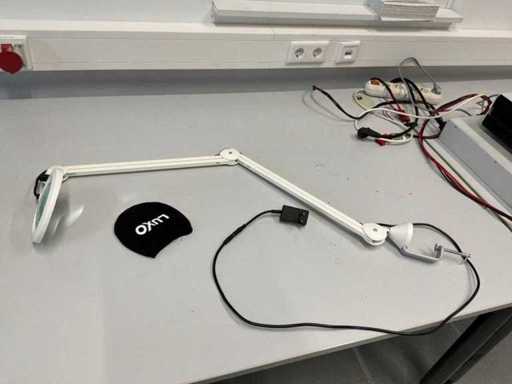 LUXO Magnifier Desk Lamp