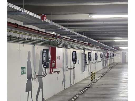 EVBox Gen4 Laadpaal cluster (8x laadpunt)