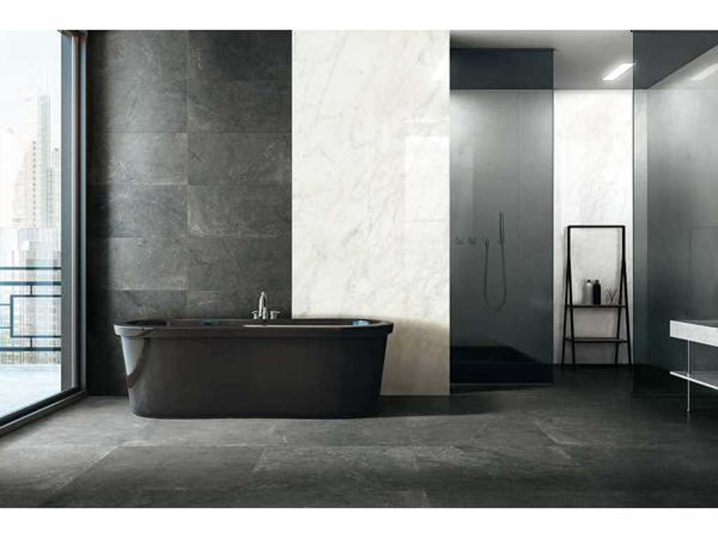 Tegel Stones White Marble mat 60x120cm gerectificeerd
