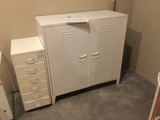 Mobili per conservazione in metallo (2x)