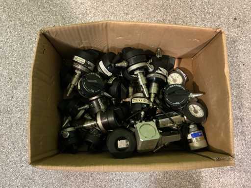 Molti regolatori ossilitri F1681 Regolatore di ossigeno per ambulanza