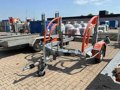 2015 HMS Variant 130 Cable Reel Trailer