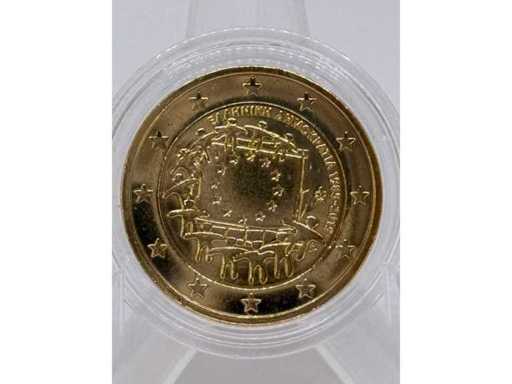 Plaqué or 2 euros – 10 ans d’UEM – Finlande 2009