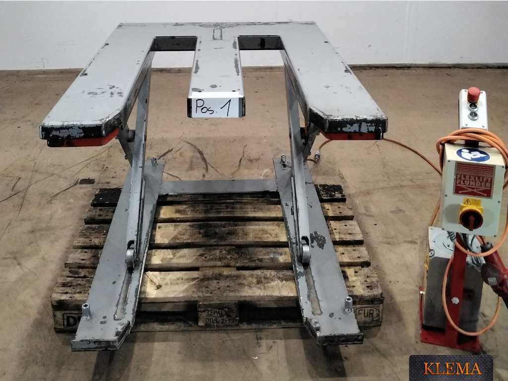 Flexlift Flounder - FEM 1500 - hydraulic lift table / scissor lift table - 1999