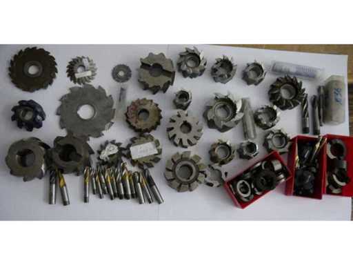 Garant - Large série de fraiseuses à face à rouleaux + accessoires de fraise/fraises/fraises à pied/angle/profil