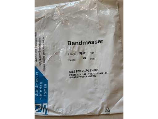 Bandmesser - 2025 - Handsaw blades 7650X10 (13x)