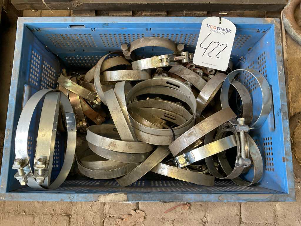 Batch of hose clamps