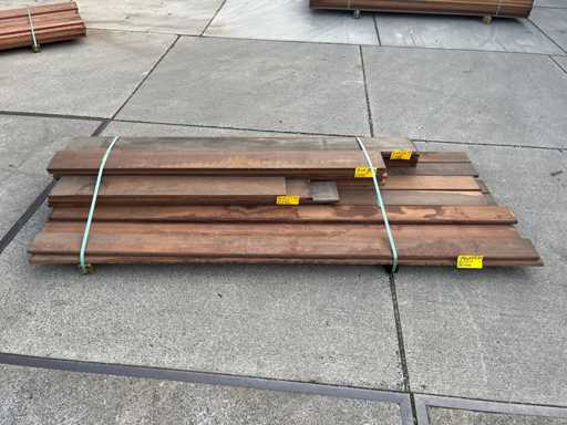 Cumaru - Cumaru terrasplanken 2,5m / 2,10 / 1,90 / 1,40 (31x)