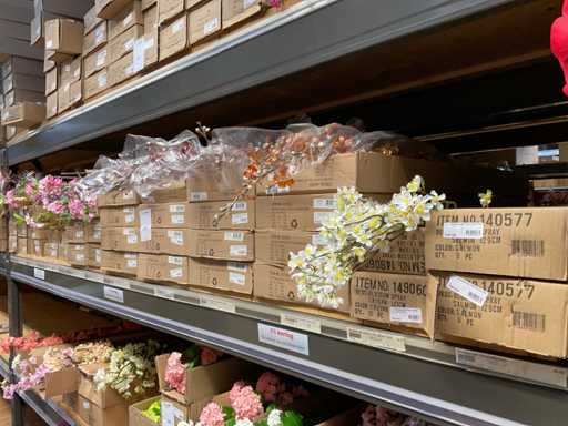 Lot de fleurs artificielles