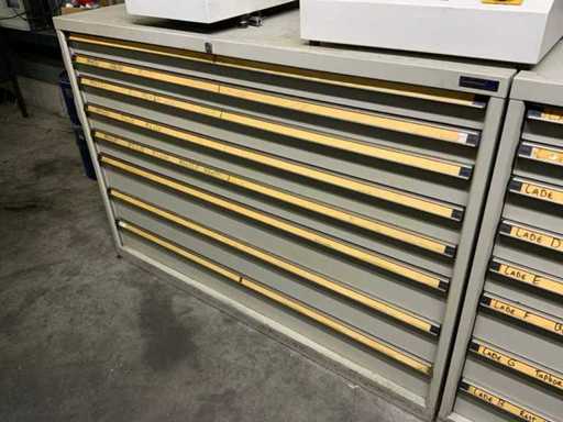 Lokoma Ladekast met diverse gereedschap en materialen