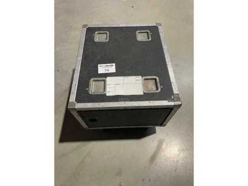 Flight case - Rack amp - 6 unités