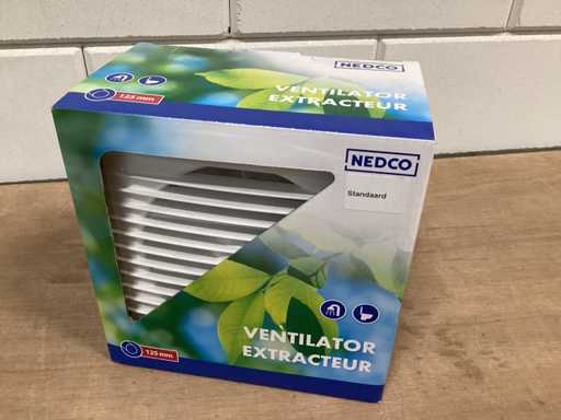 Nedco badkamerventilator, 125 mm (7x)