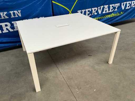 Gispen Vergadertafel 160x140 (2x)