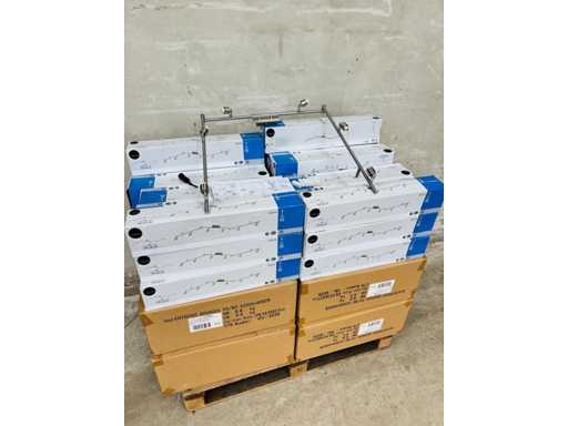 INSPIRE Satina (x56) - Modulaire plafondlamp met een bar - 6 spotlights - lampen inbegrepen 