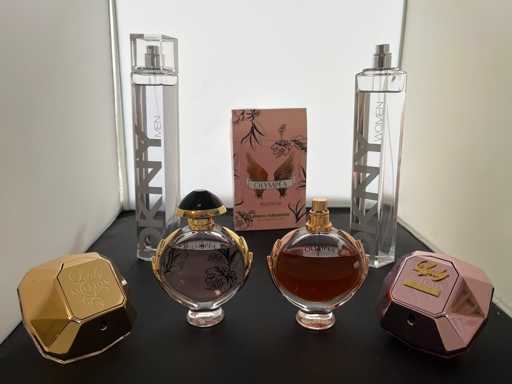 6x Paco Rabanne and DKNY Perfume