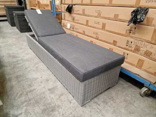 Salon de luxe Coucher coussin bronzant Liverpool Anthracite gris foncé