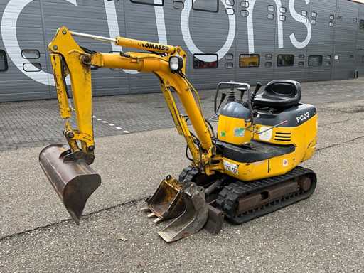 2000 Komatsu PC03 Minigraafmachine