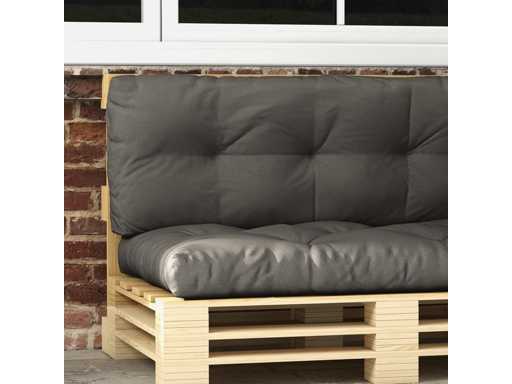 Set of 3 Cushions for Outdoor Sofa Bench