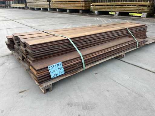 D-Deck - D-Deck Terrasplanken Merbau 1,85m en 2,15m en 2,35 (49x)