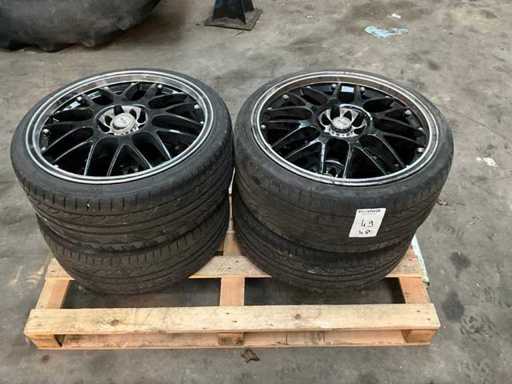 Anvelope Platin pe jantă (4x)