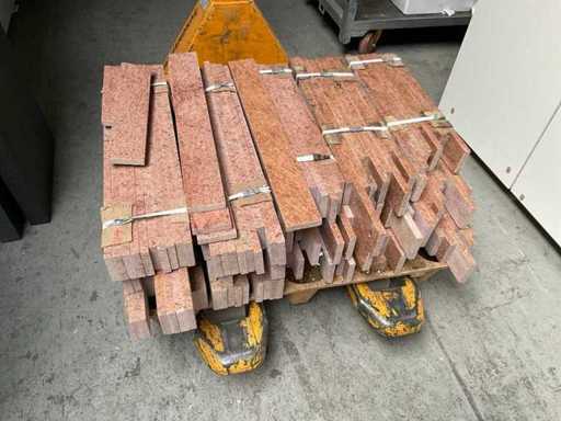 150 Granitsockelleisten, 7 cm hoch