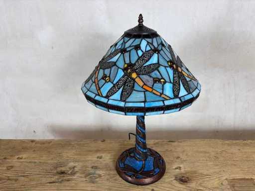 Tischlampe Tiffany-Glas