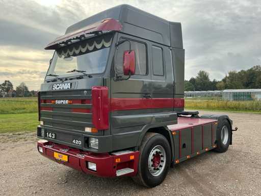 1995 Scania R 143  H 420 Vrachtwagen