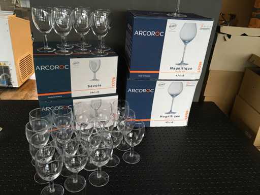 Verre Arcoroc (60x)