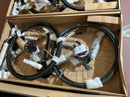 Fuji Traverse 1.7 17" satin black / green (1x)