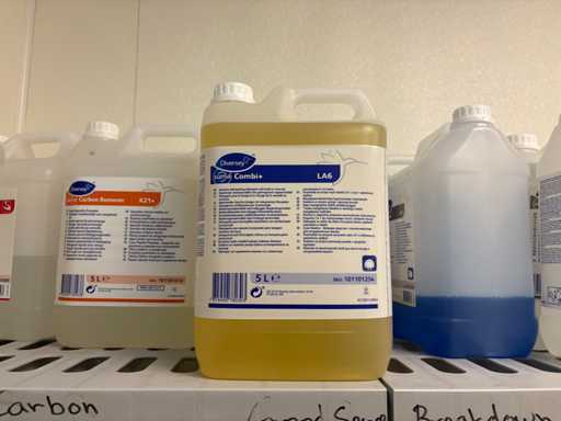 Diversey - Suma Combi+ - Bouteille de lessive pour lave-vaisselle avec produit de rinçage (3x)