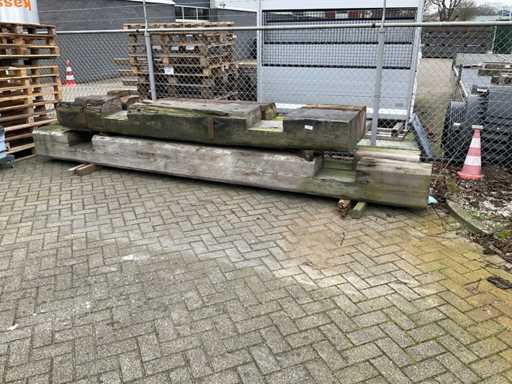 Poutres en bois (4x)